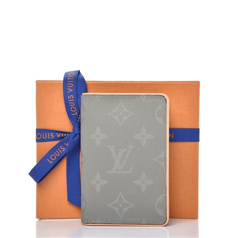 louis vuitton titanium pocket organizer|louis vuitton pocket organizer men.